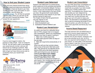 SML Student Loan Flyer